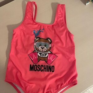 Moschino kids one piece swimsuit